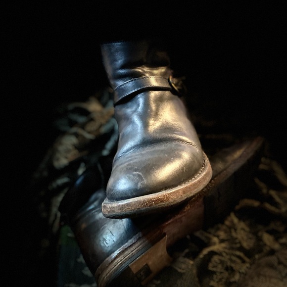 MOMA BLACK Ankle Leather Boots - Picture 9 of 13